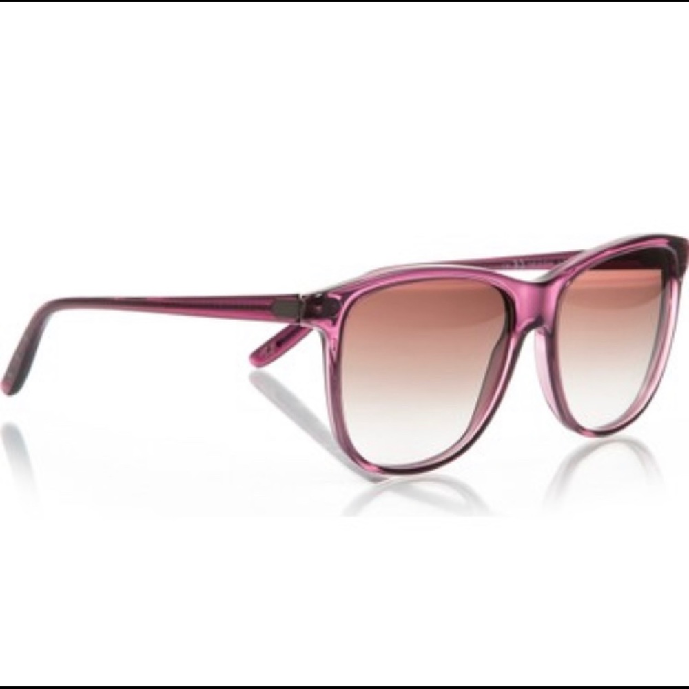 Bottega Veneta purple sunglasses